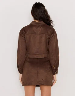 ASTON SUEDE MINI SKIRT