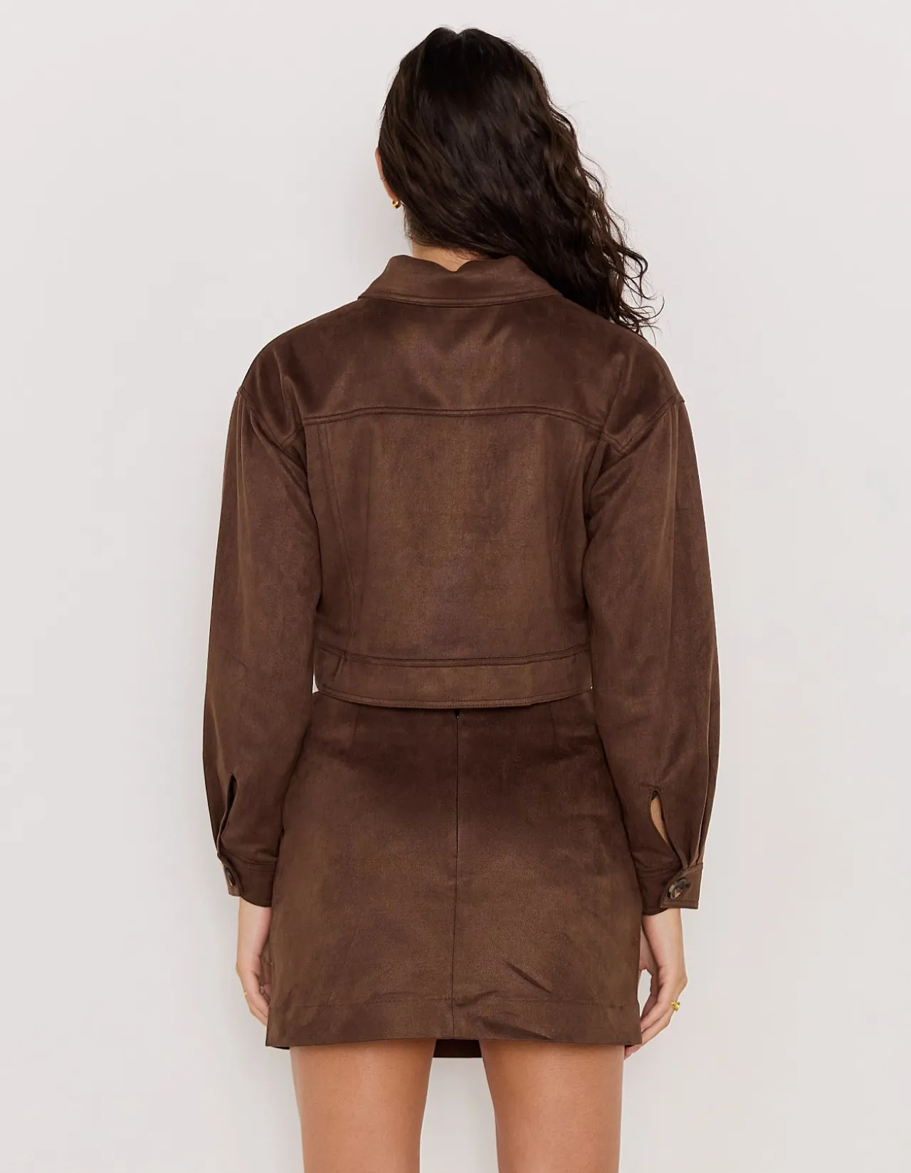 ASTON SUEDE MINI SKIRT