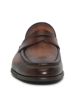 Aston Tassel Detail Loafers Coffee Brown