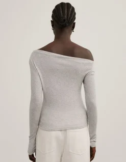 Asymmetric Long Sleeve Top