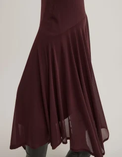 Asymmetric Drape Skirt
