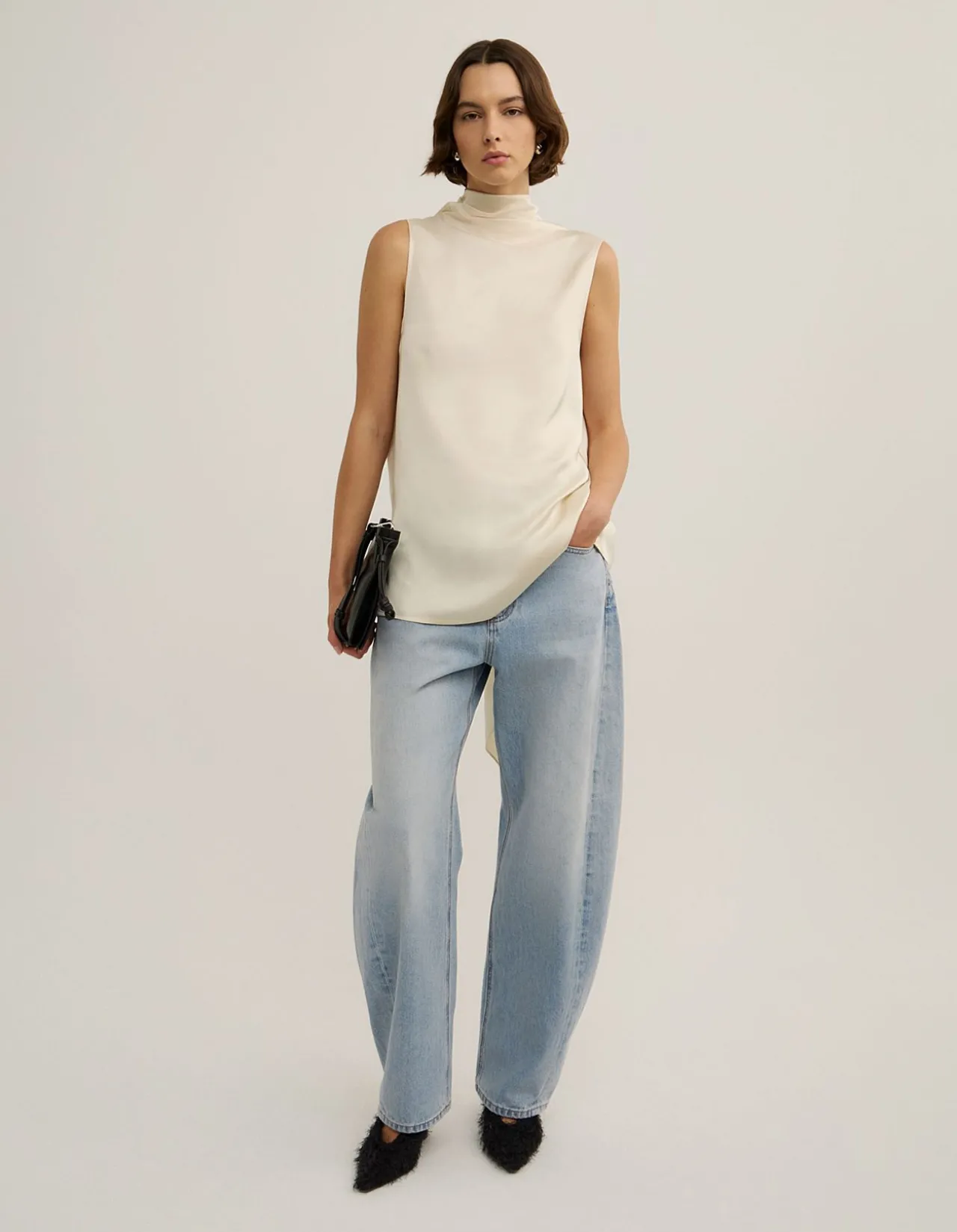 Asymmetric Scarf Top