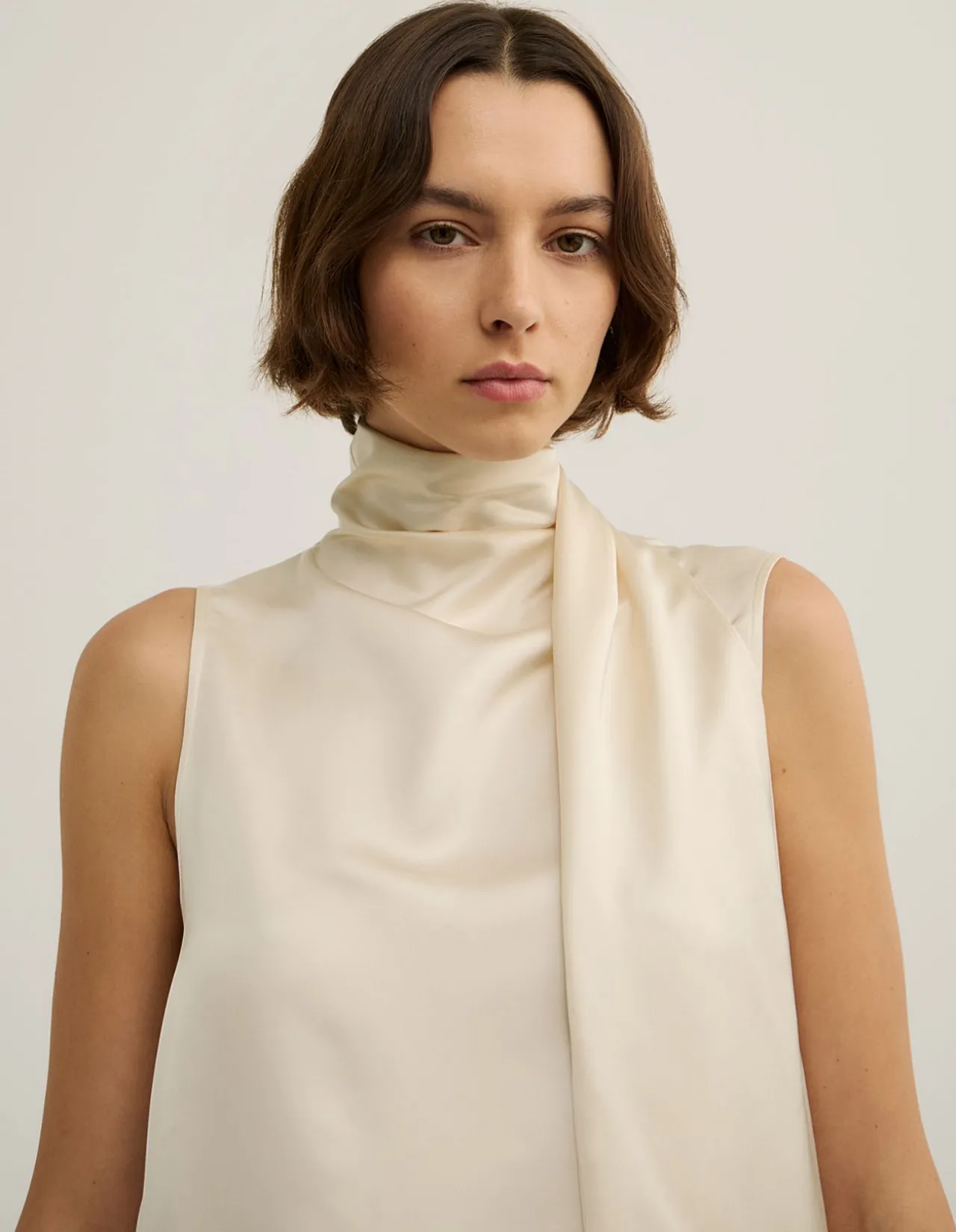 Asymmetric Scarf Top