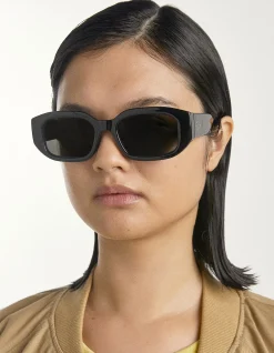 ATH BLACK SUNGLASSES POLARISED GREY LENS