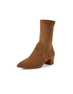 Atlanta Stretch Microsuede Ankle Boots