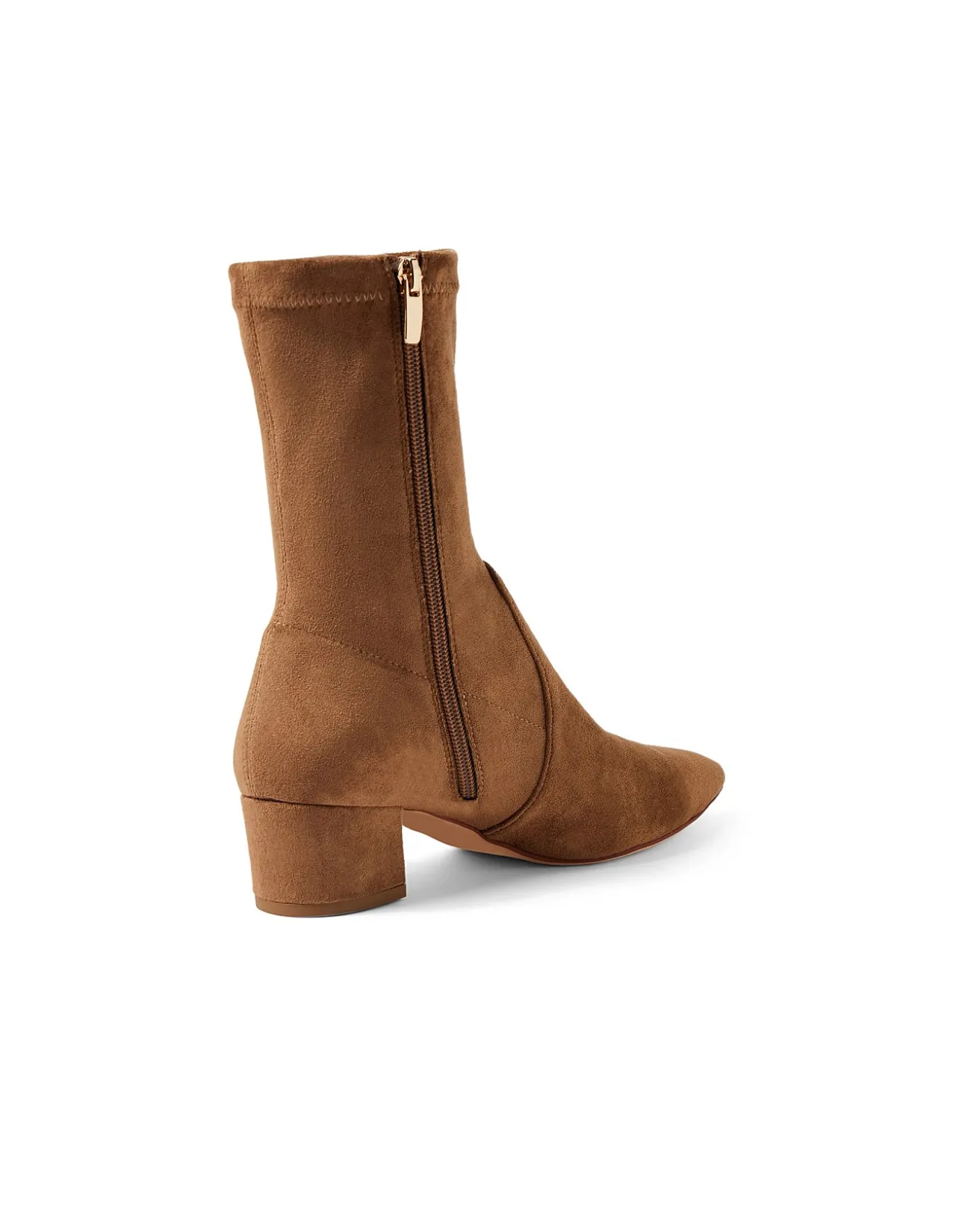 Atlanta Stretch Microsuede Ankle Boots