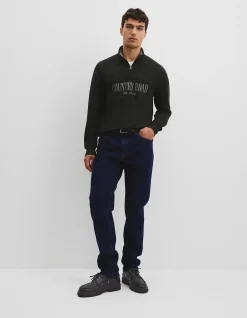 Australian Cotton Half Zip Heritage Sweat