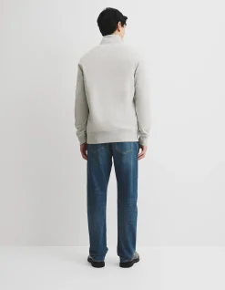 Australian Cotton Half Zip Heritage Sweat