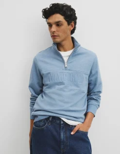 Australian Cotton Half Zip Heritage Sweat