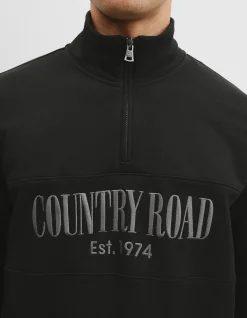 Australian Cotton Half Zip Heritage Sweat