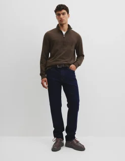 Australian Cotton Half Zip Heritage Sweat