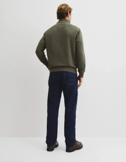 Australian Cotton Half Zip Heritage Sweat