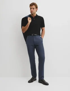 Australian Merino Short Sleeve Button Knit Polo