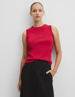 Australian Cotton Blend Fitted Rib Tank