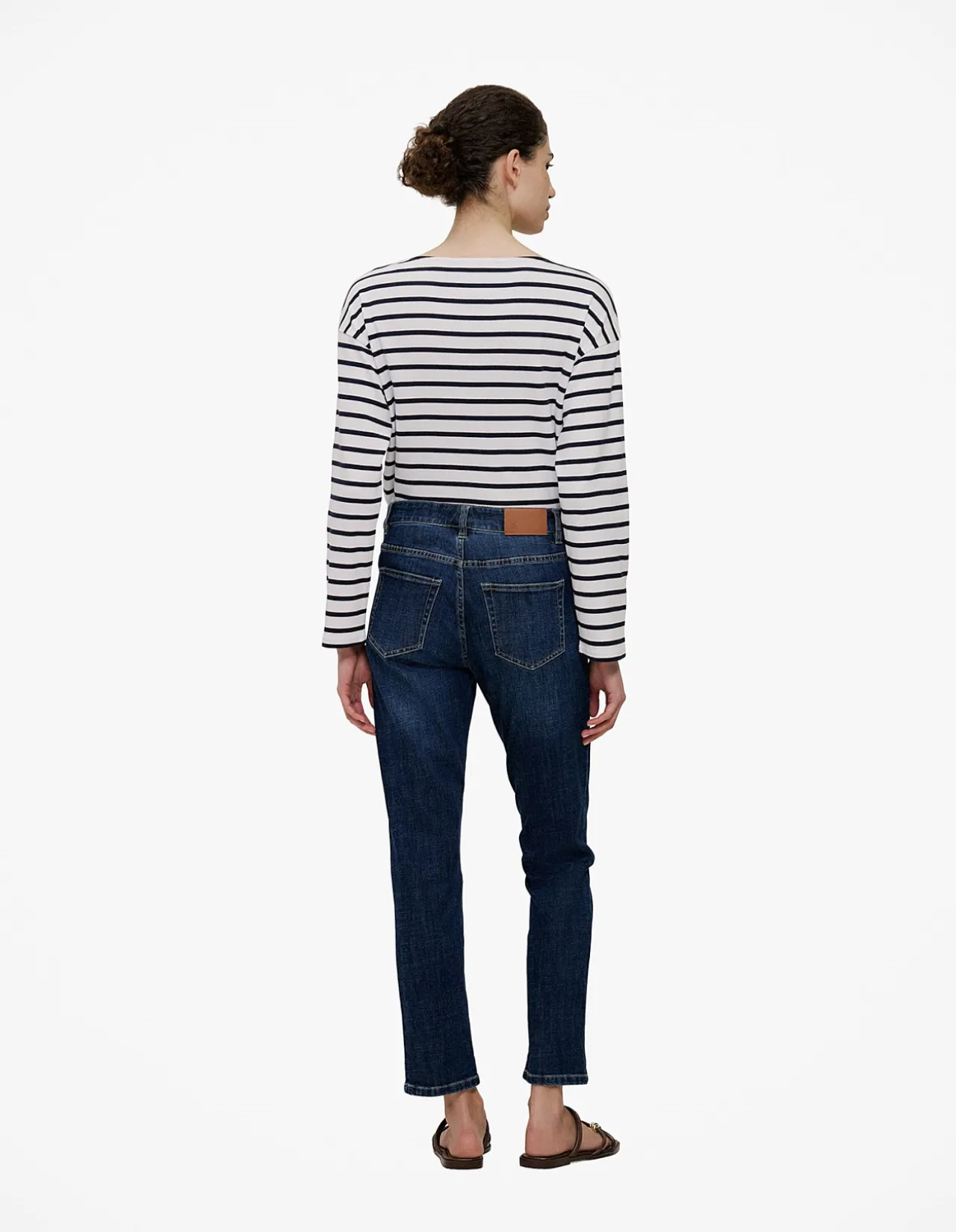 Australian Cotton Blend Relaxed Boyfriend Jeans