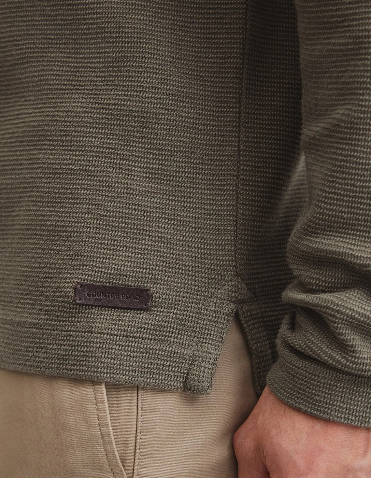 Australian Cotton Textured T-Shirt