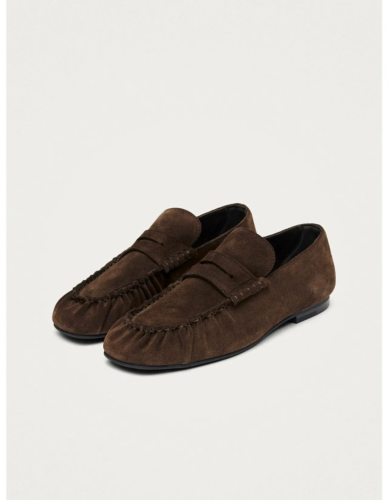 Aven Suede Leather Loafers