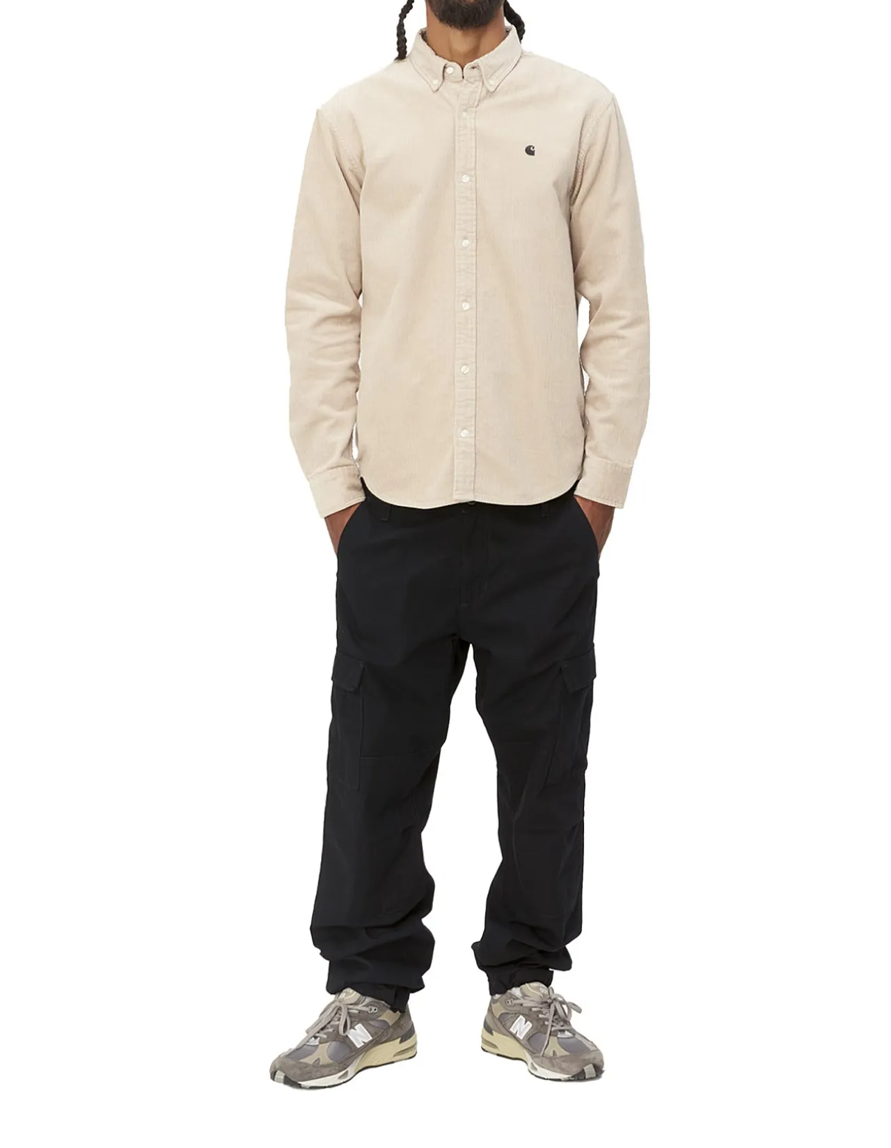 Aviation Pant Slim Fit Cargo Black