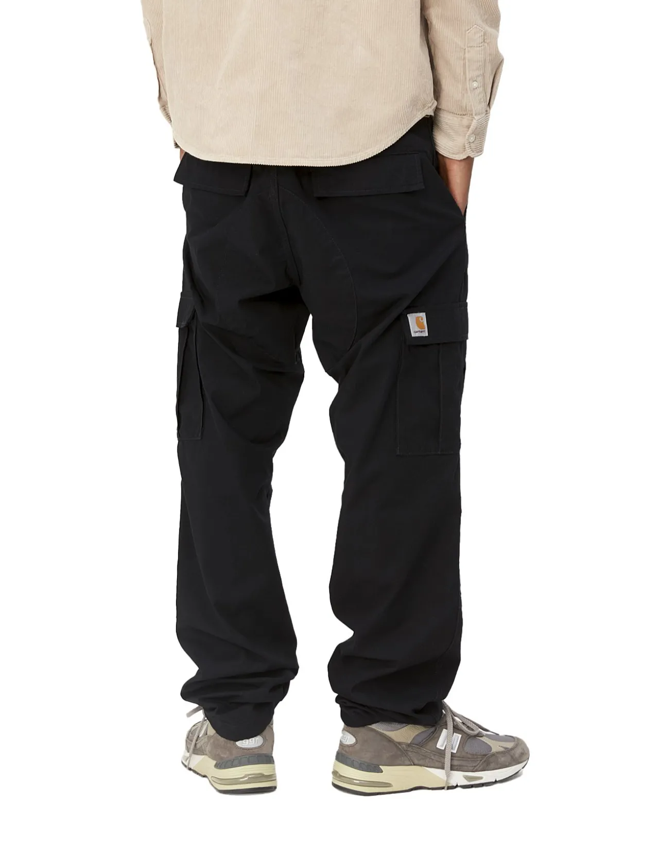 Aviation Pant Slim Fit Cargo Black