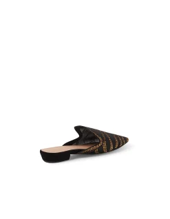 Avida Crystal Embellished Pointed Mules