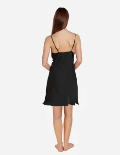 Azalia Silky Satin Short Chemise