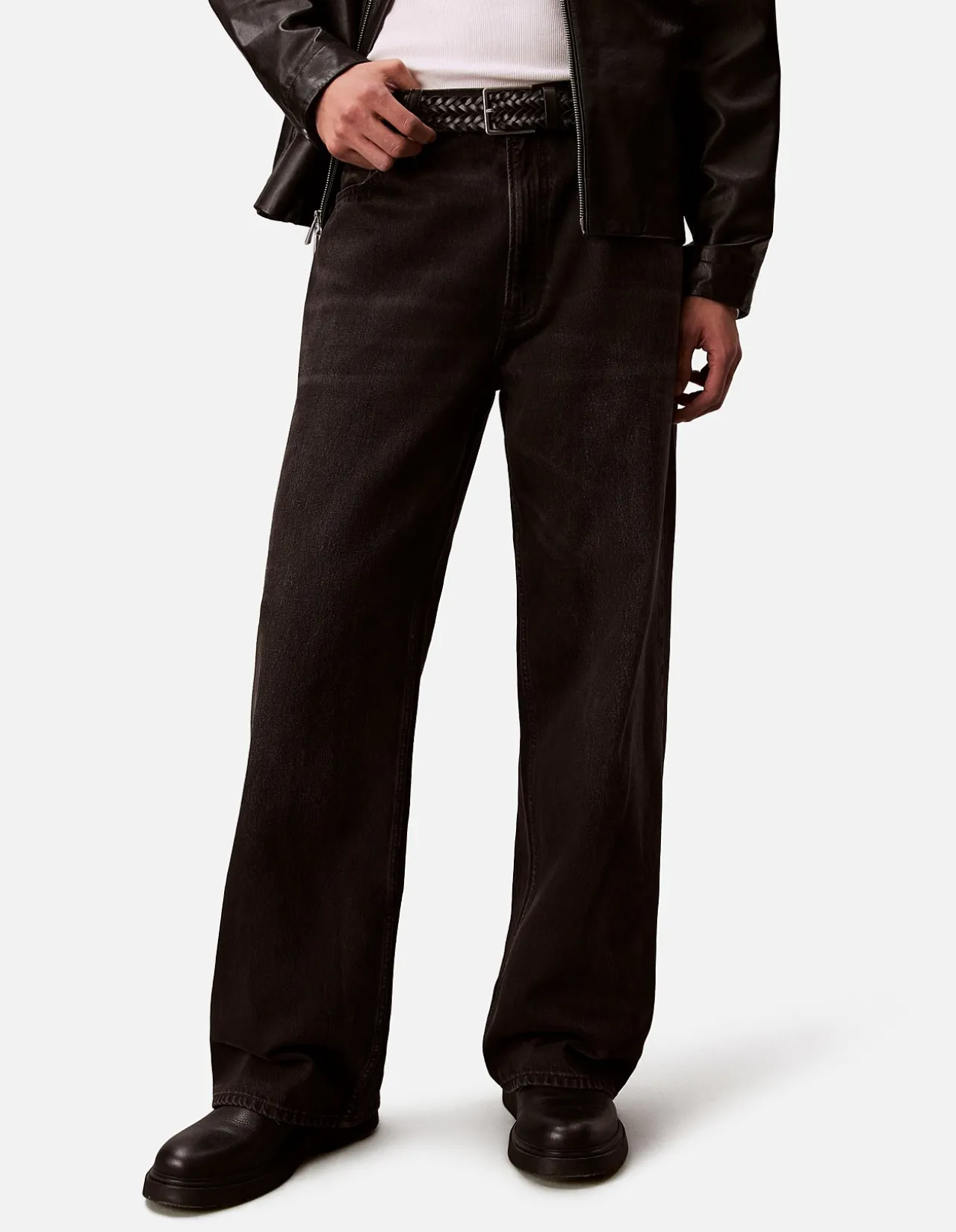 BAGGY AVERY BLACK STONE JEANS