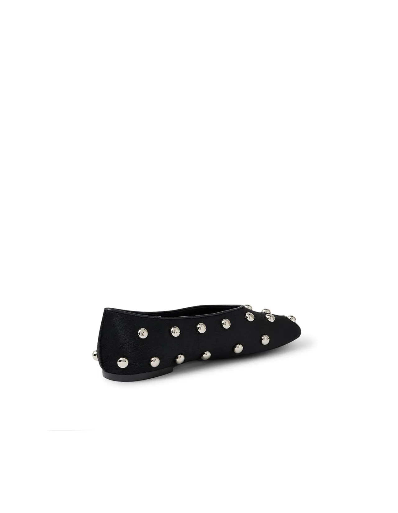 Baloree Studded Square Toe Ballet Flats