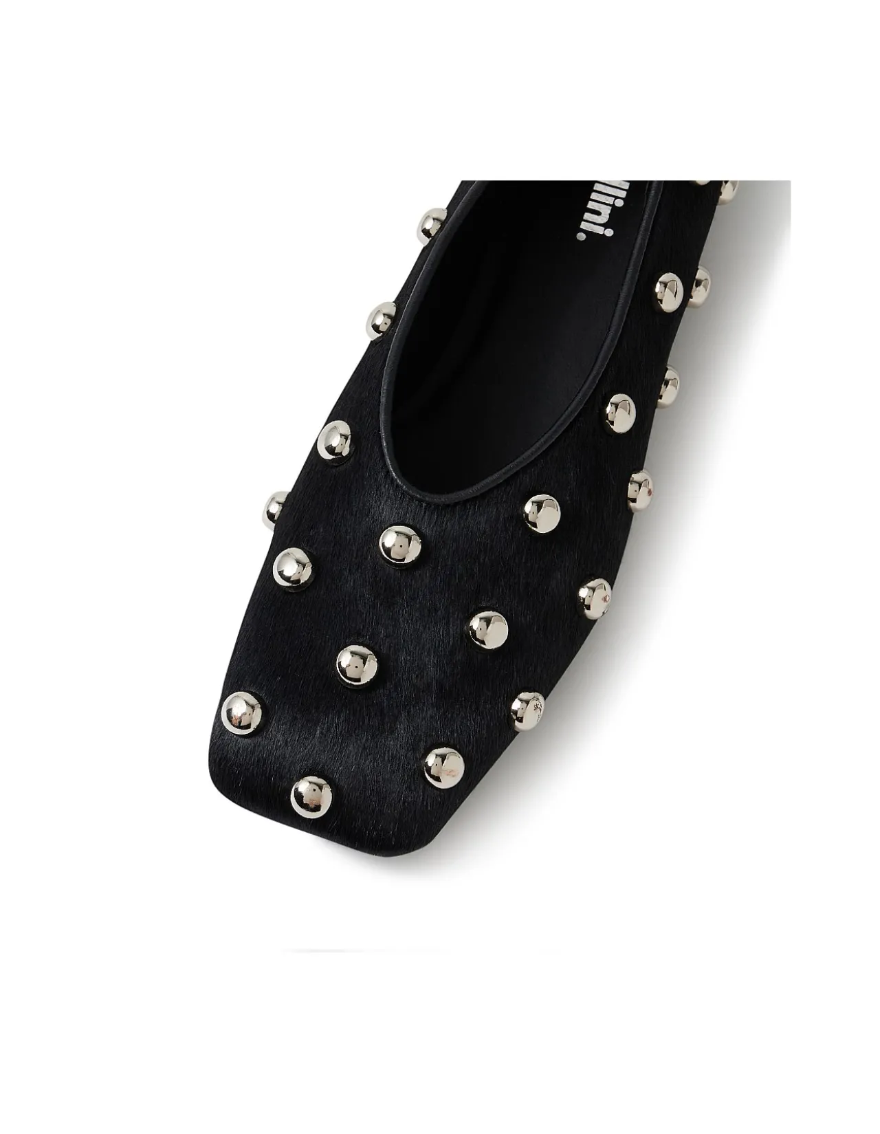 Baloree Studded Square Toe Ballet Flats