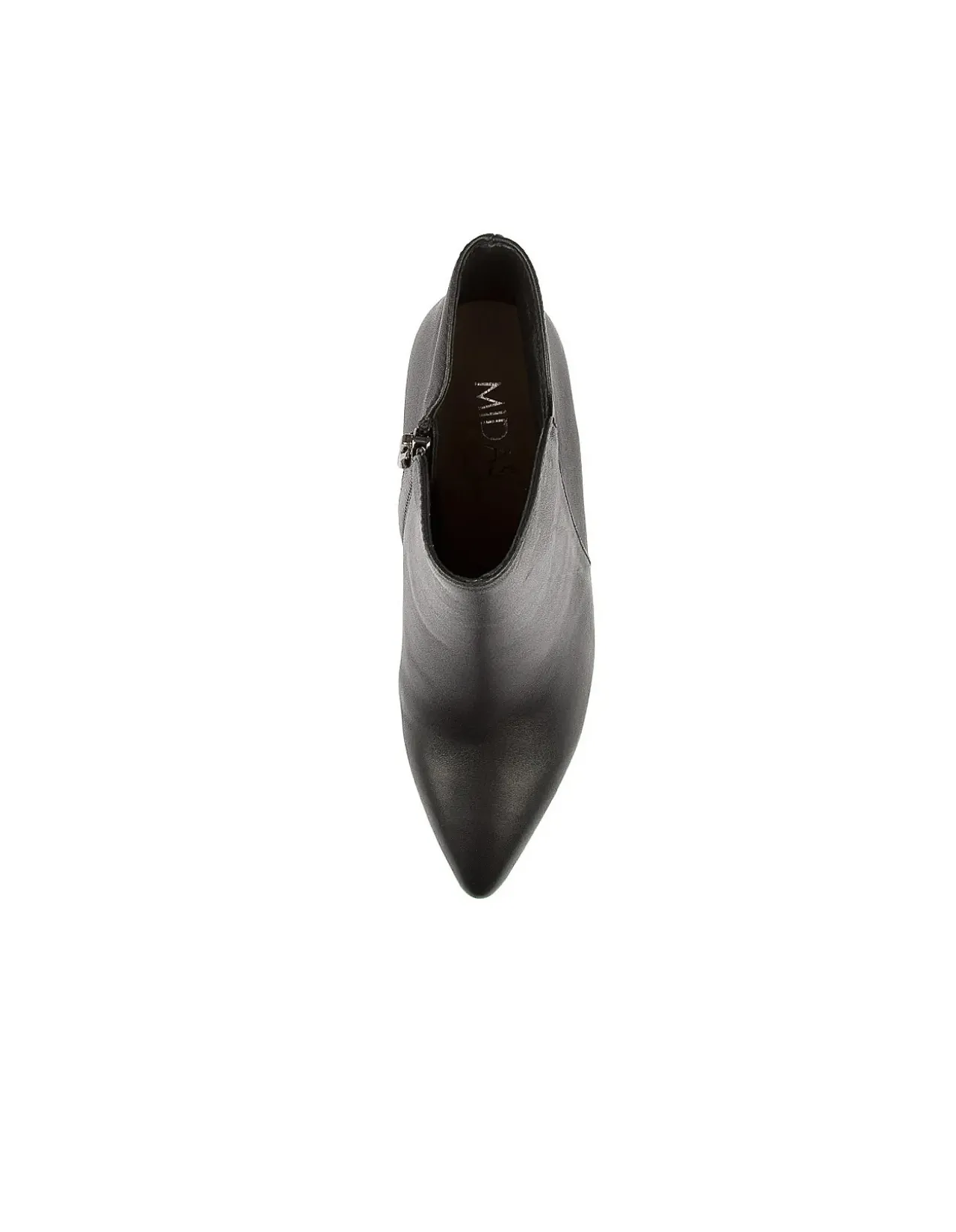 Bambina Pointed Heel Leather Ankle Boots