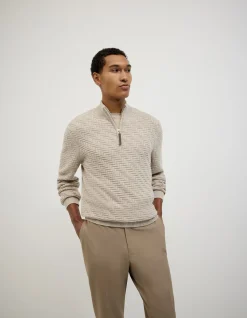 Barker Quarter Zip Knit