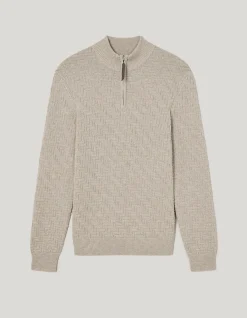 Barker Quarter Zip Knit