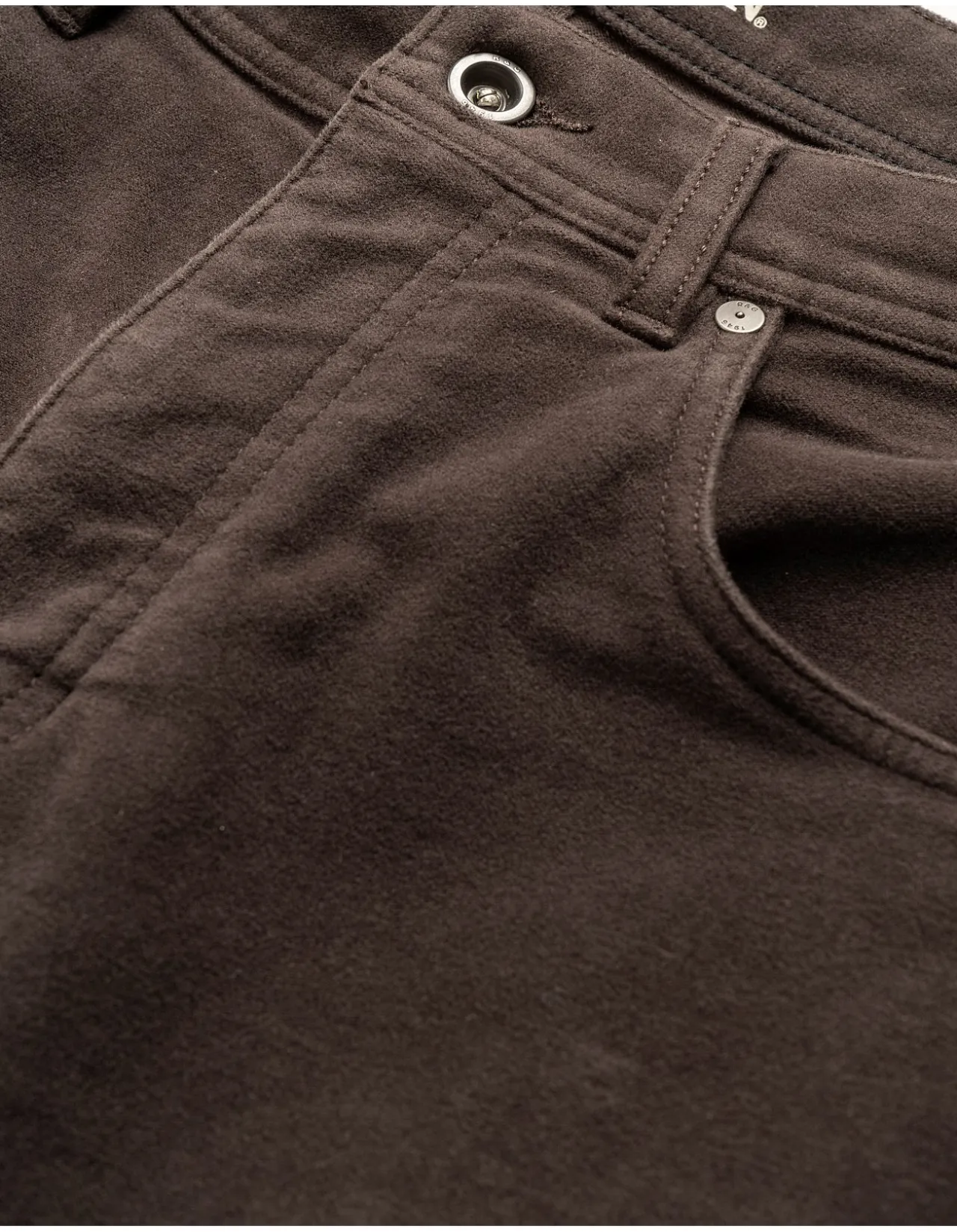 Barters Relaxed Stretch Moleskin Jean Short Leg