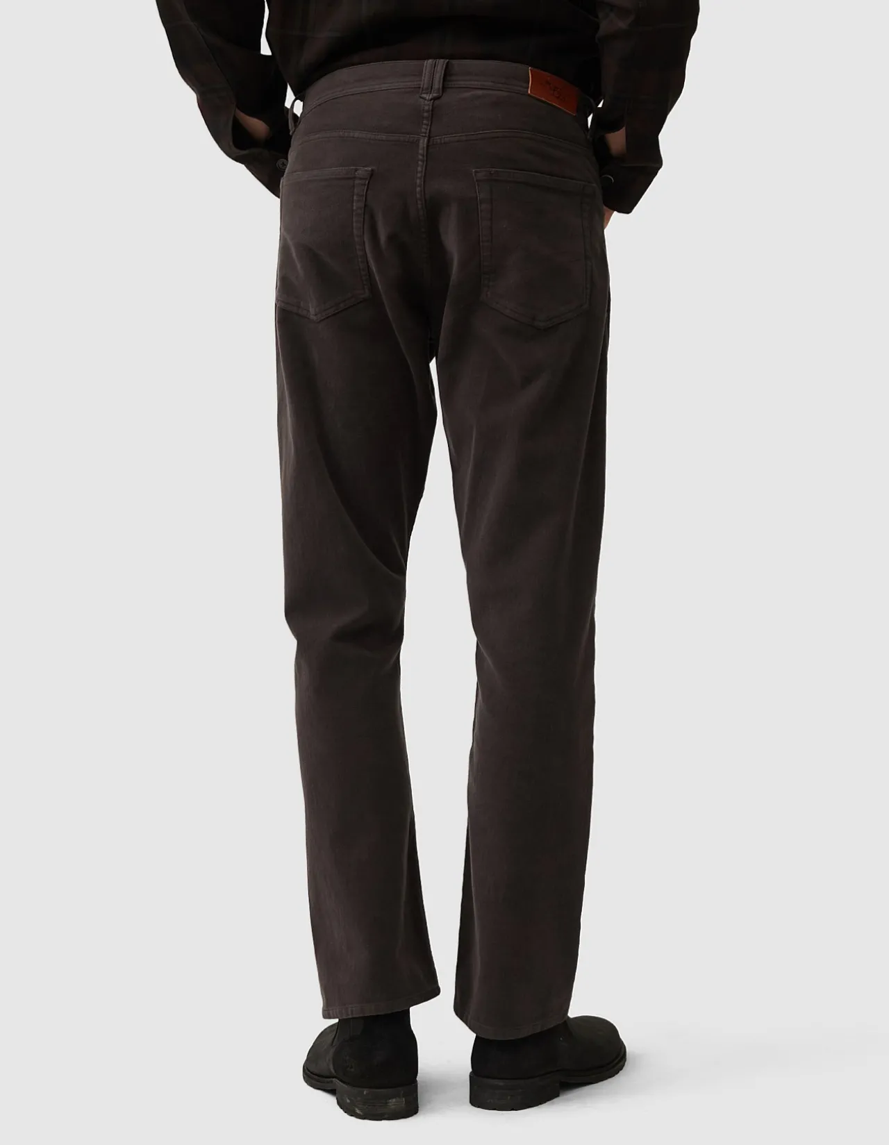 Barters Relaxed Stretch Moleskin Jean Short Leg