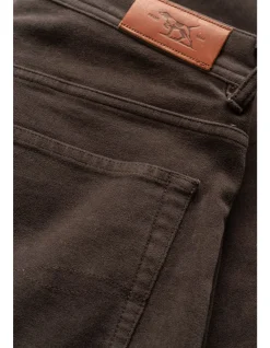 Barters Relaxed Stretch Moleskin Jean Short Leg
