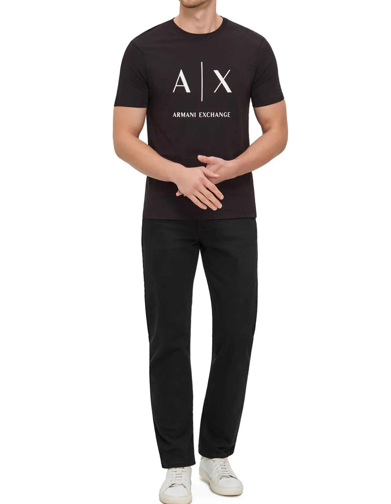 Basics Monogram Logo Regular Fit T Shirt