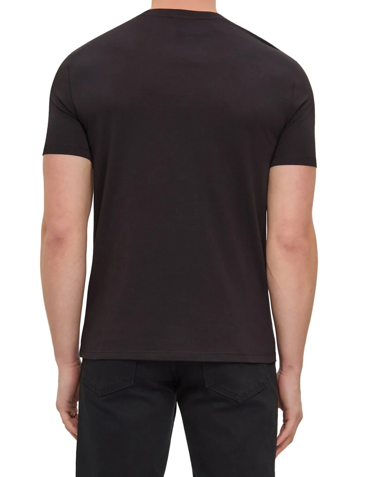 Basics Monogram Logo Regular Fit T Shirt