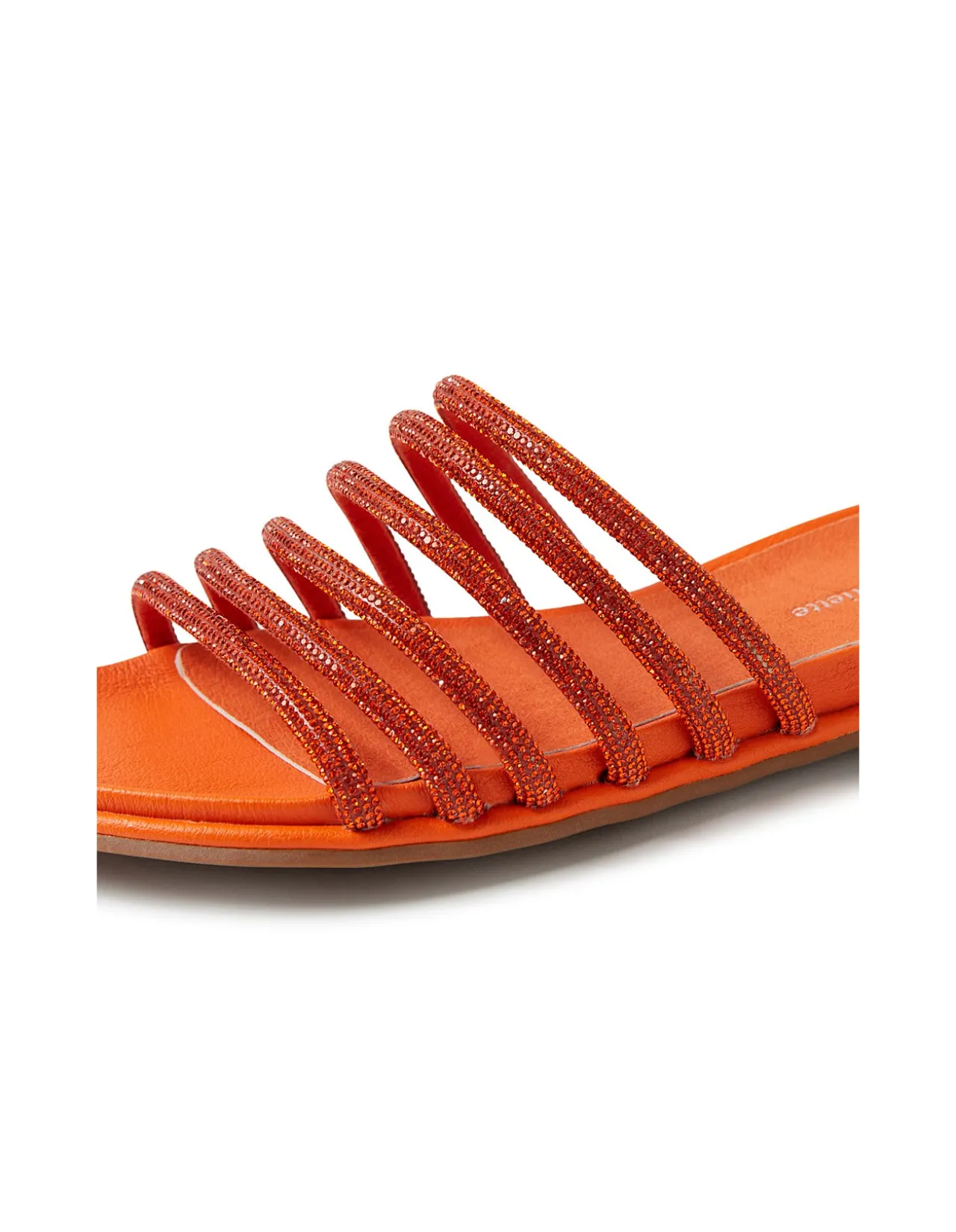 Battar Jewel Strap Slide Sandals
