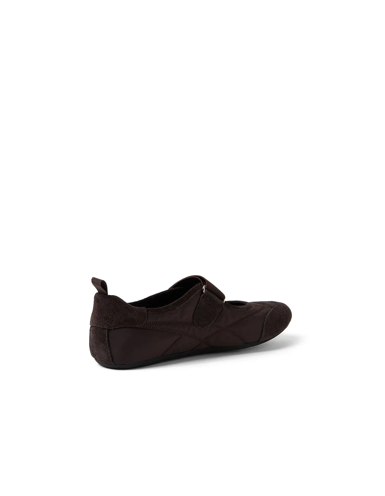 Battu Elastic Strap Mary Jane Flats