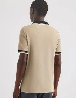 BAYER PIQUE POLO SHIRT LATTE