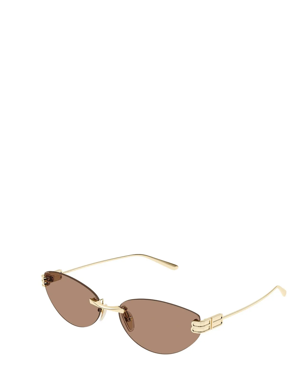 BB0486S GOLD CAT-EYE SUNGLASSES