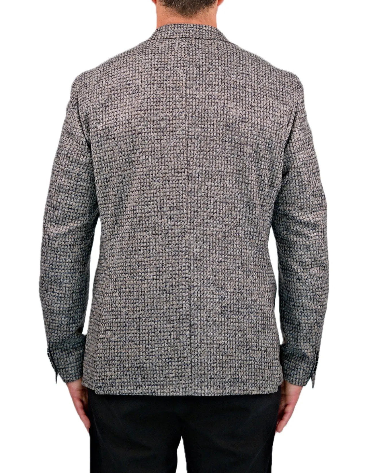2B CHECK 1/2 LINED PATCH POCKET BLAZER