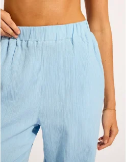 BEACH EDIT Crinkle Beach Pant
