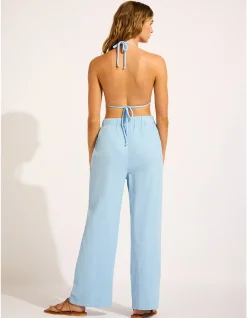 BEACH EDIT Crinkle Beach Pant