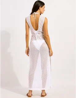 BEACH EDIT Lace Cover Up