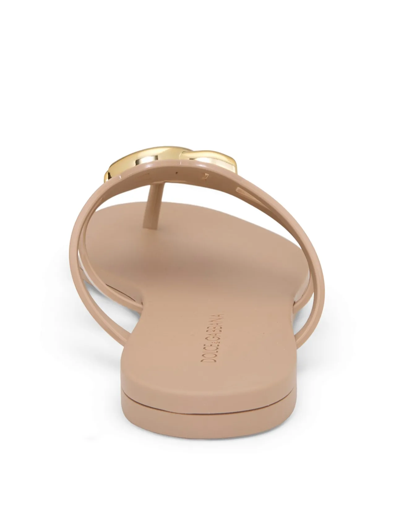 Beachwear Logo Hardware Thong Sandals