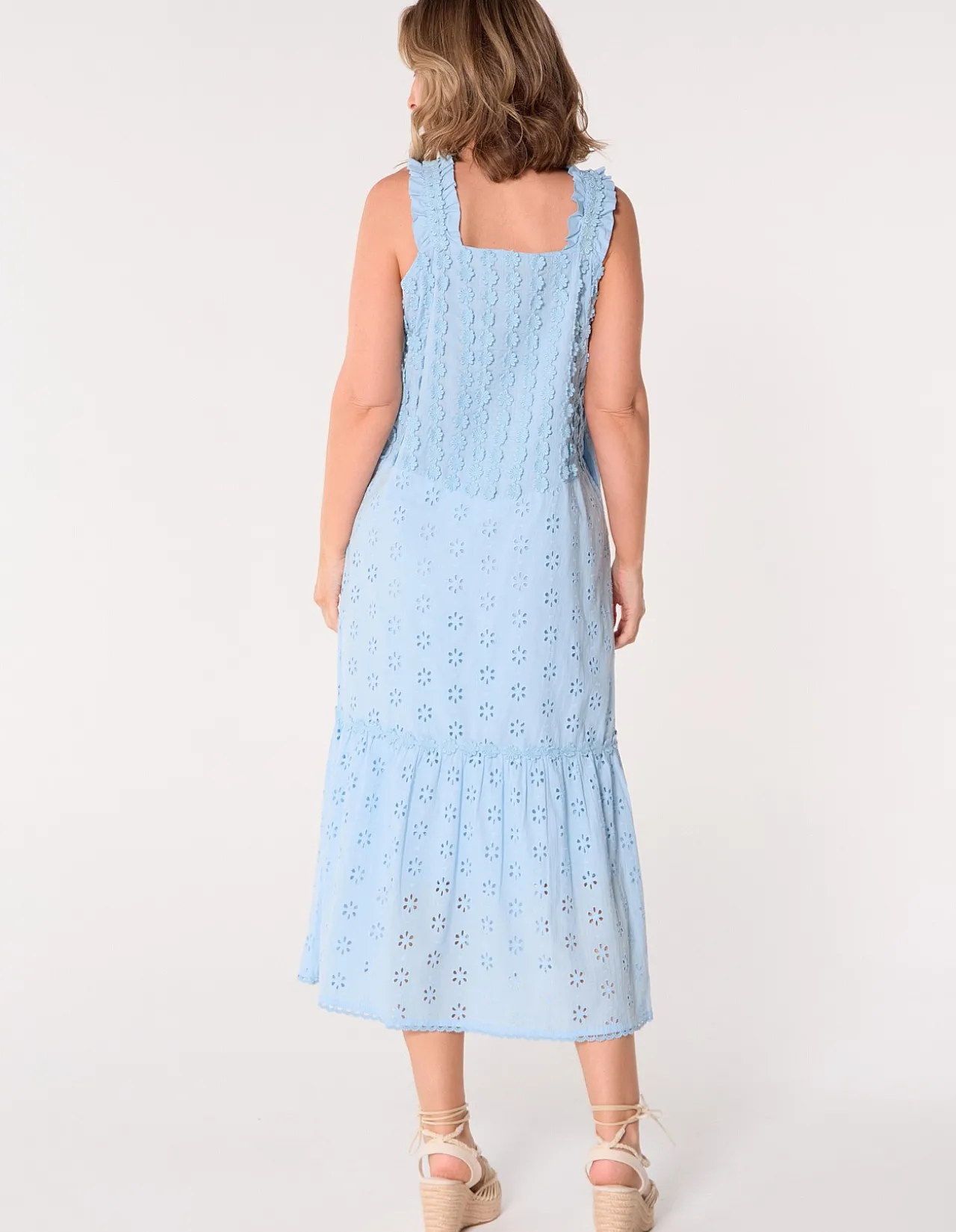 BEC DAISY EMBROIDERED SUNDRESS
