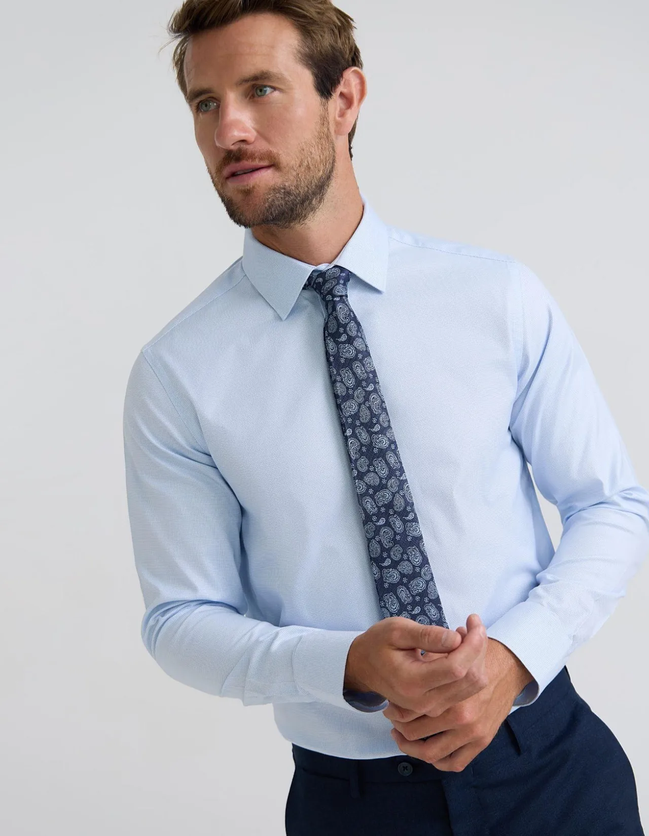 BECKTON SLIM FIT COTTON SHIRT