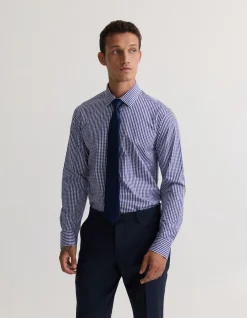 BECKTON SLIM FIT CHECKED SHIRT