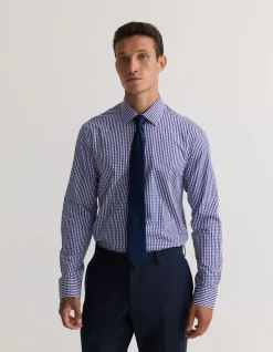BECKTON SLIM FIT CHECKED SHIRT
