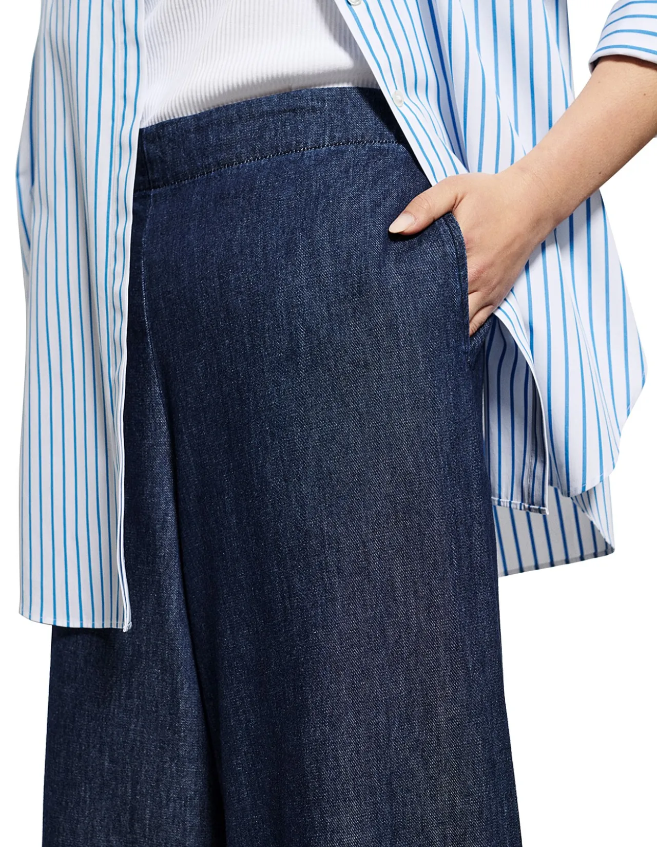 Bella Wide Leg Summer Denim Pant